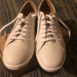 Cole Haan white cross court sneaker